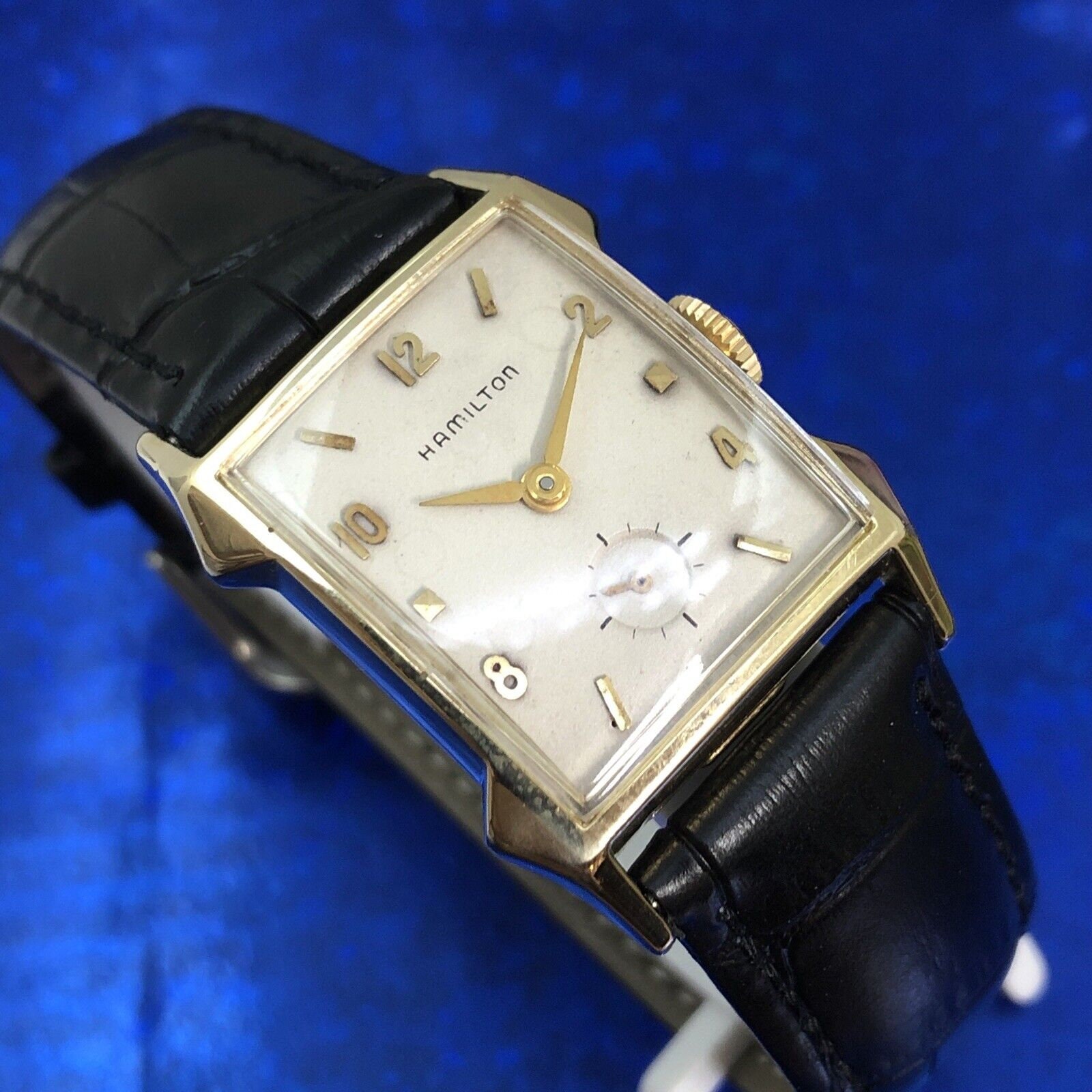 ハミルトン19石USA アンティーク手巻き時計
