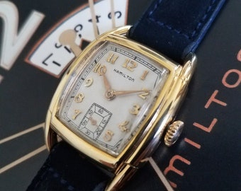 Vintage 1950 Mans Hamilton DEWITT Fully Serviced Ready To Wear