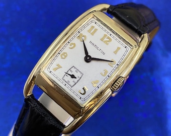 Vintage HAMILTON Khaki 9219 33mm Mechanical | eBay