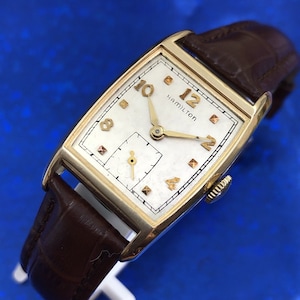 Hamilton rectangular watch - Etsy 日本