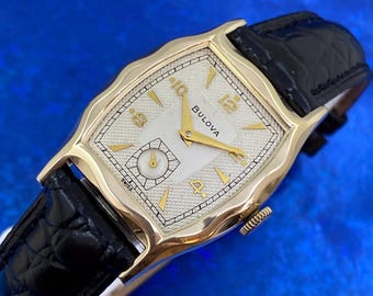 Bulova Accutron 10k Gold Filled Watch Gold Plated Watch  display picture 3