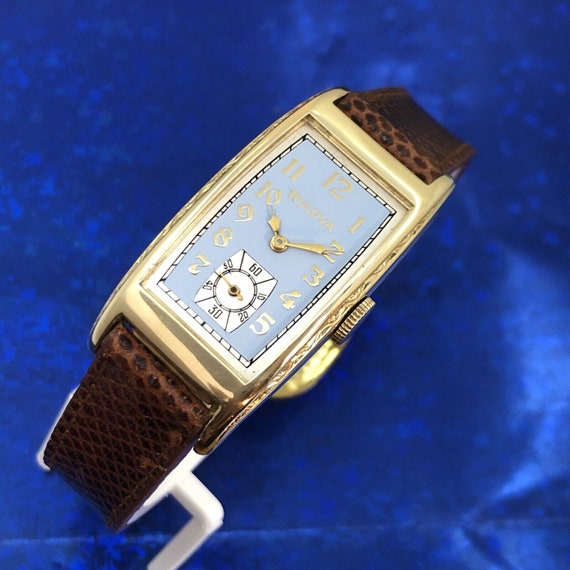 Exquisite Vintage 1940’s Man’s BULOVA Stunning Lo… - image 1