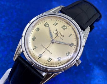 Vintage 1960 Man’s BULOVA M0 Automatic 23 Jewels Fully Serviced & WARRANTY