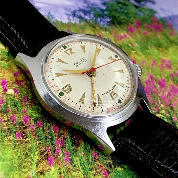 Strela Poljot Wecker STRELA Leonov Wecker Handaufzug Uhr