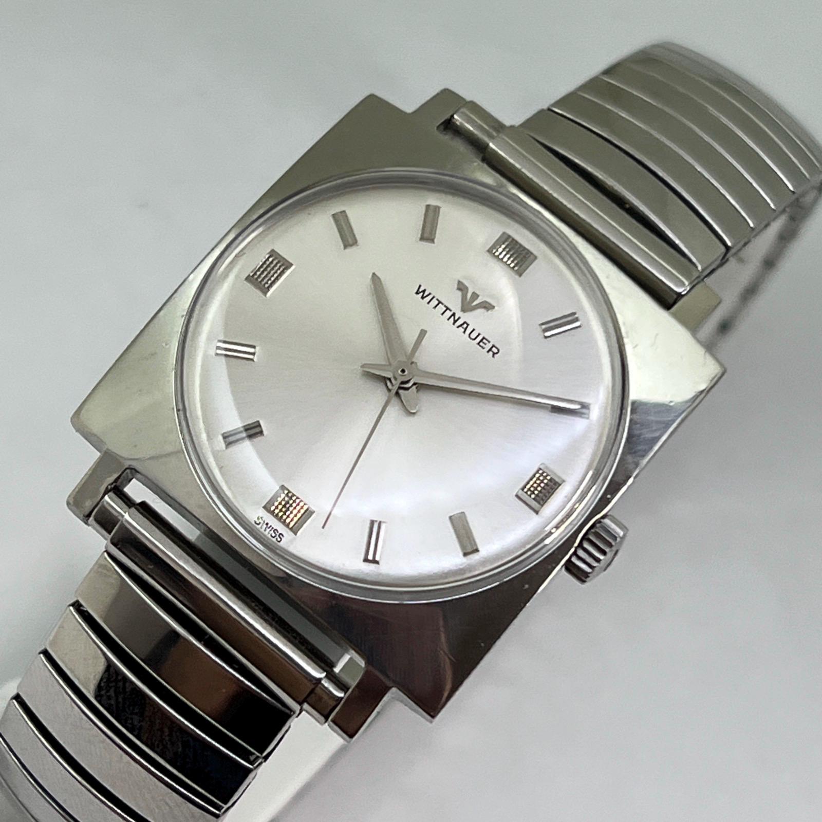 WITTNAUER 手巻き 1960年代製 箱 ギャラ付き ほぼデッドストック 