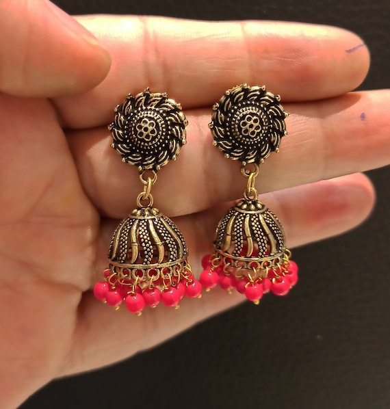 Buy online Gold Metal Drop Earring from Imitation Jewellery for Women by  Richeera for ₹289 at 82% off | 2024 Limeroad.com