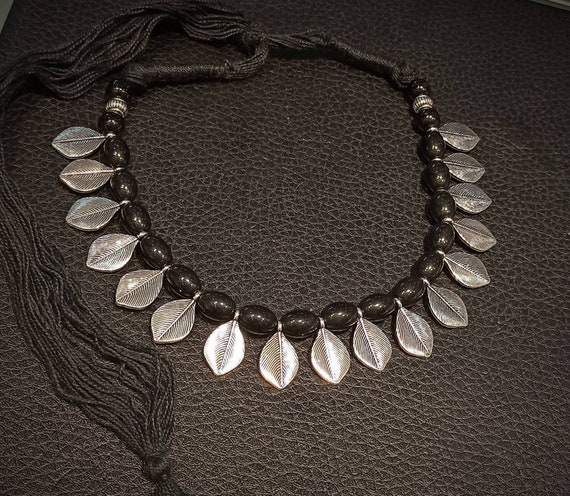 Handmade thread necklace deals
