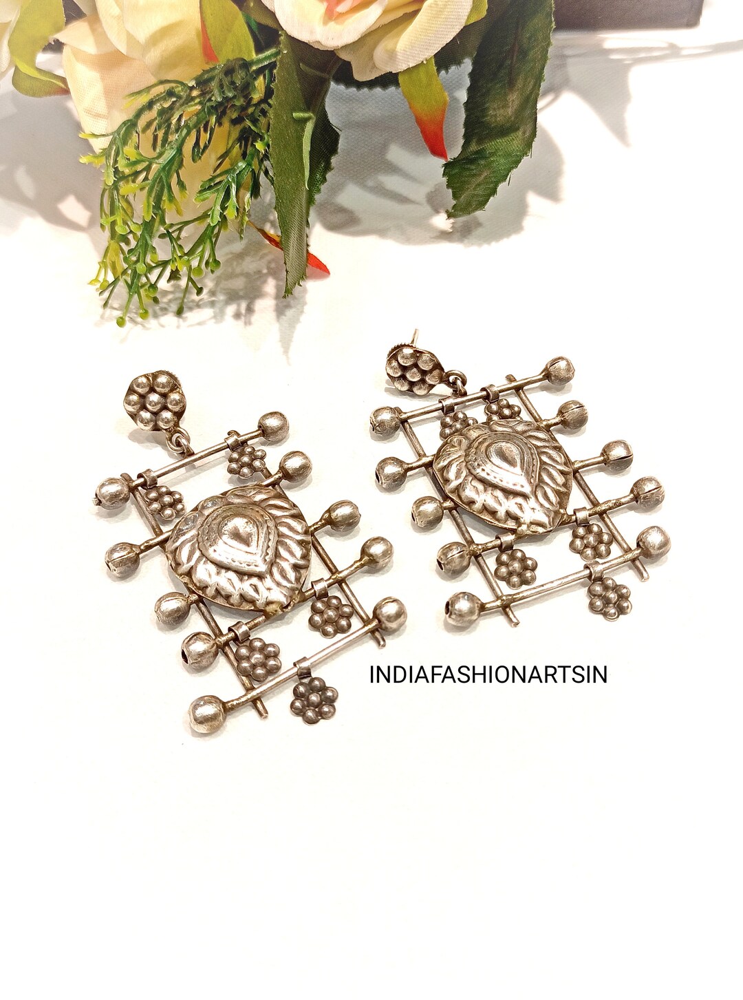 Indian Traditional Earrings Handmade Earrings Gift for Women - Etsy