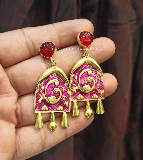 Lightweight Handmade Passion Earrings - Deepa Gurnani