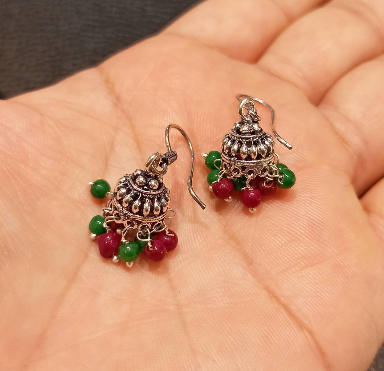 Discover 164+ maroon earrings jhumkas super hot