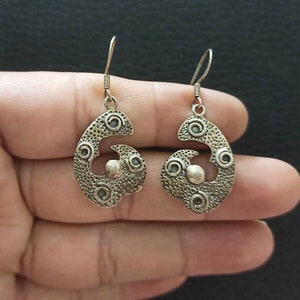 Handmade Silver 925 Earrings: Lightweight Indian Jewelry