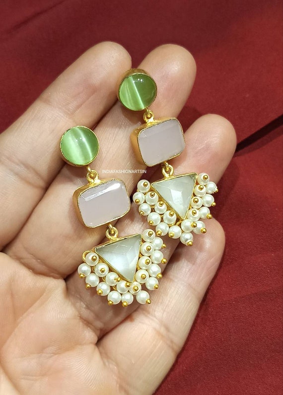 Indo western earrings deals