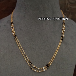 New arrival Gold Plated Traditional Chain Handmade Party wear Chain Indian Fashion Chain 12&quot;Inches long Chain Necklace for women gifts