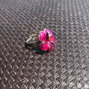 Flower Ring / Pink Floral Ring