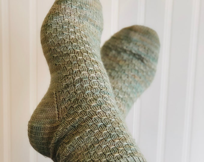 Frances Socks Digital Knitting Pattern