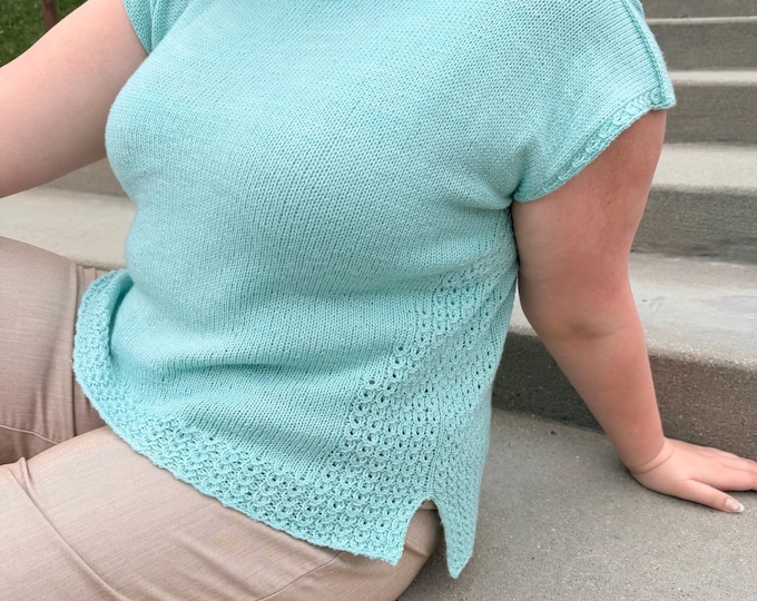 Uinta Tee Digital Knitting Pattern