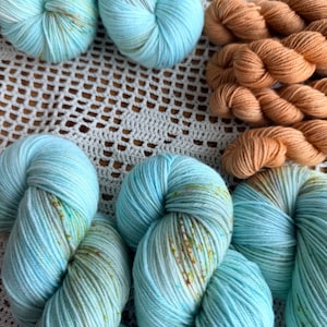 Notes Exchanged Through the Wall - April Lapis Lazuli Yarn Society