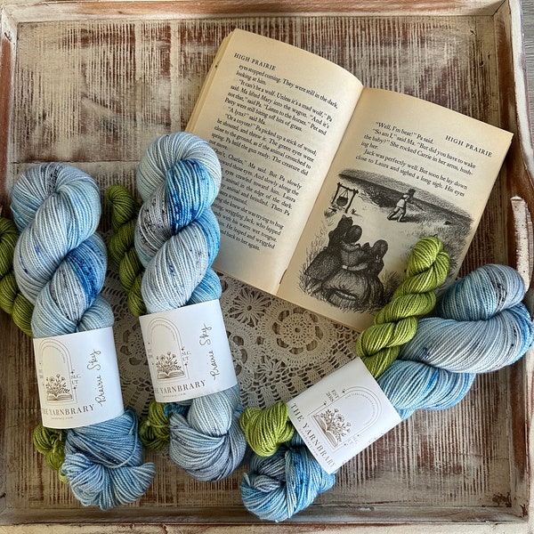Prairie Sky Biography Sock Set - Little House collection