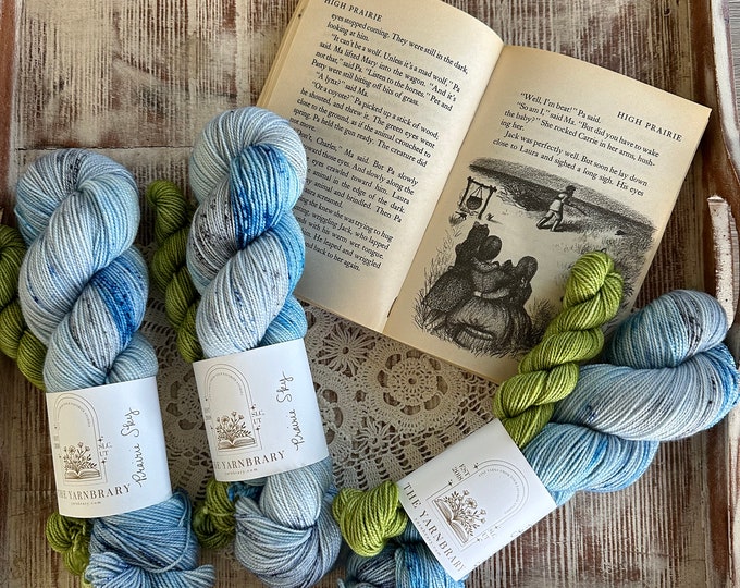 Prairie Sky Biography Sock Set - Little House collection