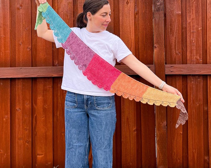 Bountiful Shawl Digital Knitting Pattern