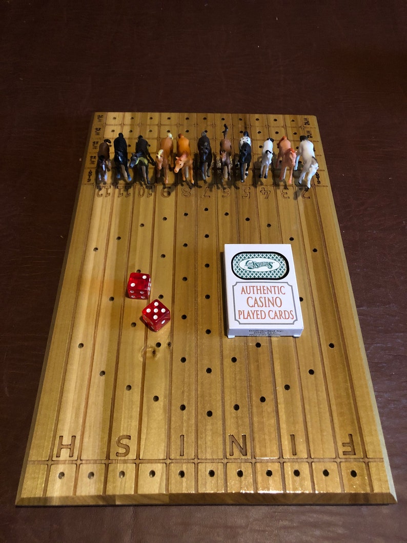 Horse Racing. Dice Game. Pony Pegs. image 2