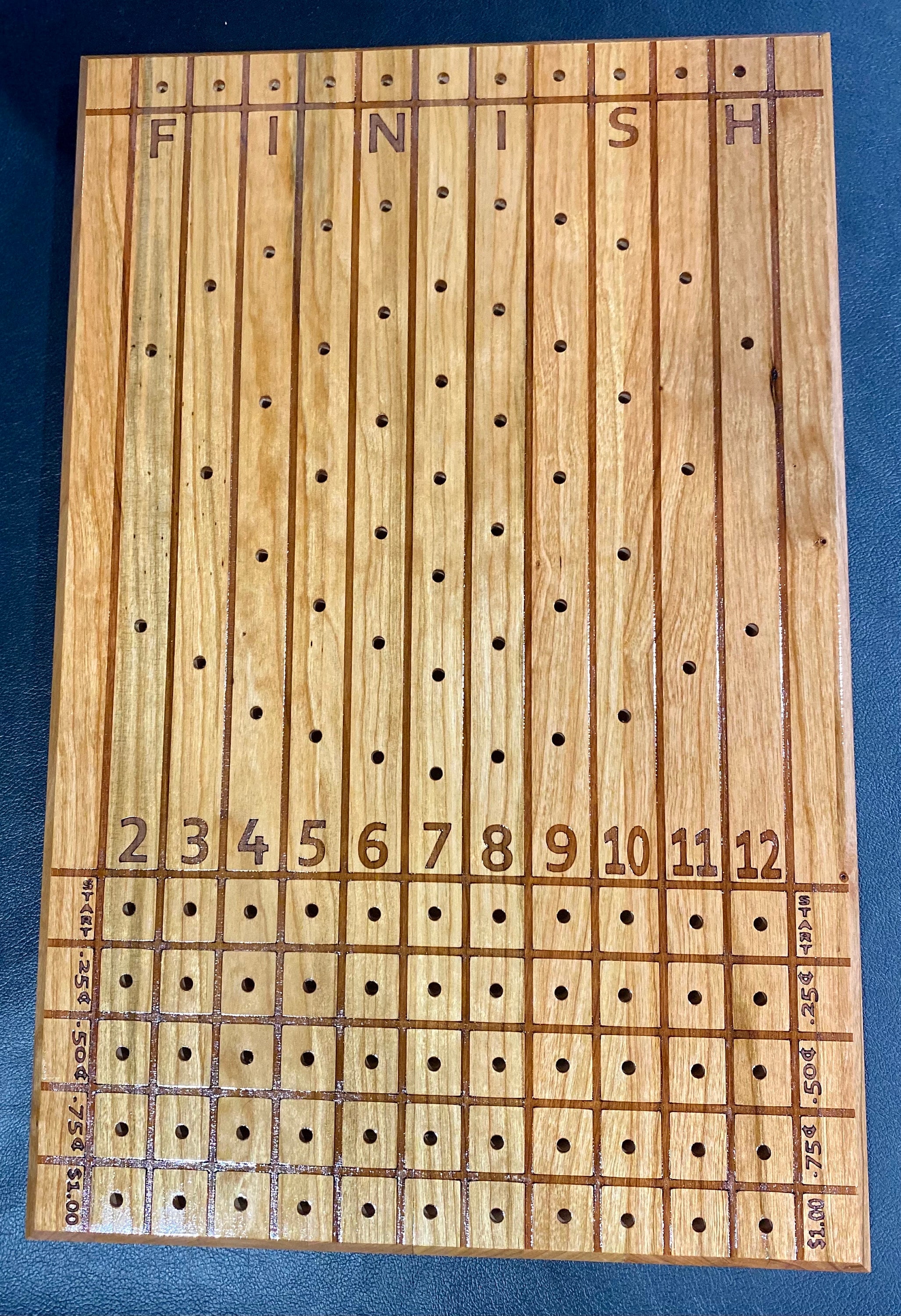 Horse Racing. Dice Game. Pony Pegs.