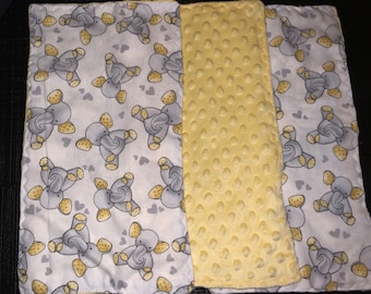 Elephant burp cloths