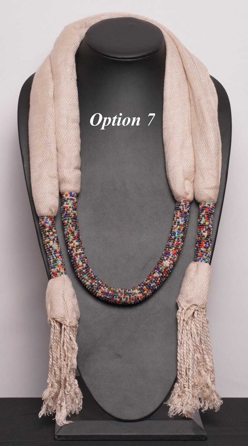 Shawl African Beaded Scarf Beaded Scarf Scarf Handmade Etsy