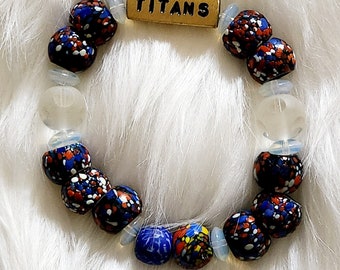 Gepersonaliseerde kralen armband/authentieke Ghana kralen armbanden/Ghana kralen/Afrika Ghana kralen armbanden/Unisex kralen armband/gemaakt in Ghana
