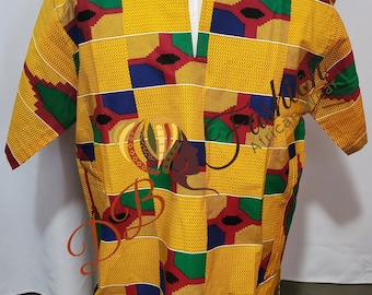 African clothing, Kente Dashiki, African dashiki shirts, men Dashiki, African Clothing, Men's Tailored dashiki, African fashion