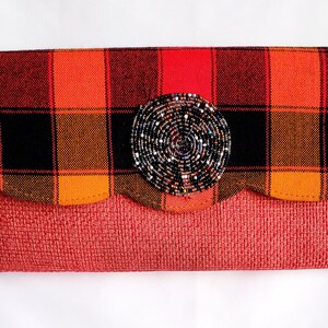 Monedero de cadena de impresión africano, bolso, bolso de impresión, bolso clutch, embrague de dama de honor, embrague grande