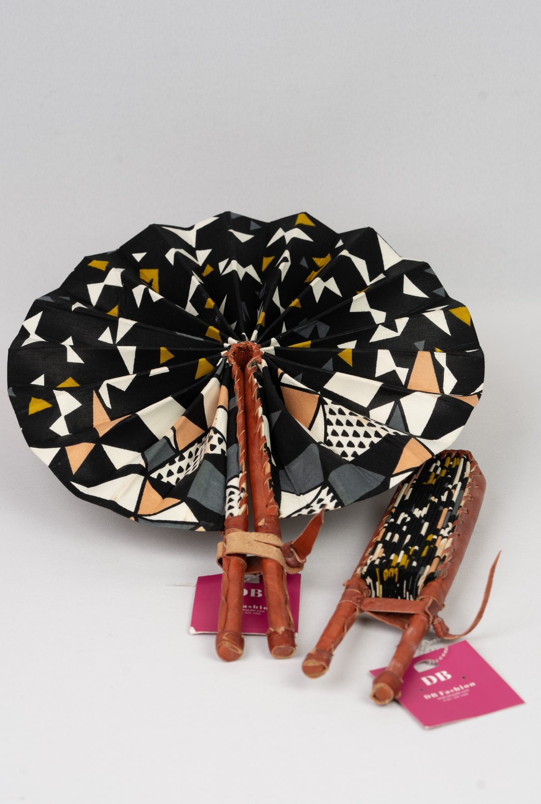 Ventiladores de tela ankara / ventilador de tela africano / ventilador de tela / Hecho en África / Ventilador de cuero de tela / ventilador de Ankara