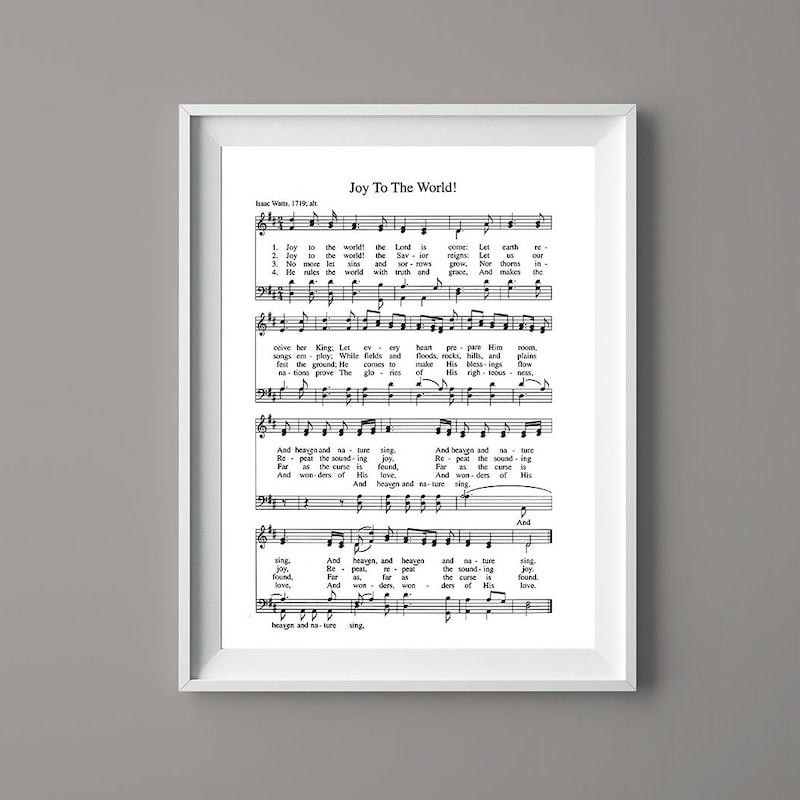 Joy to the World - Etsy