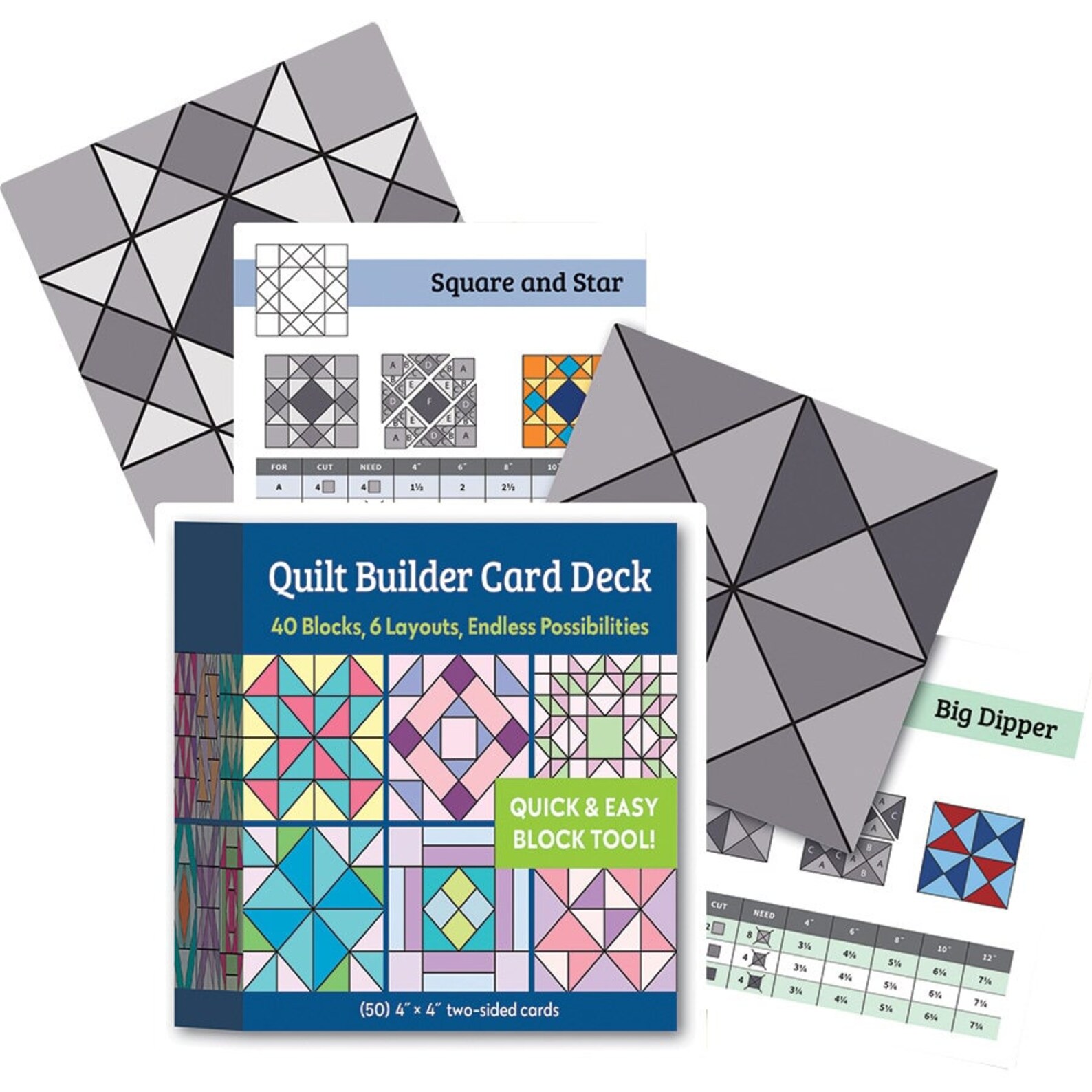 Quilt Builder Card Deck C T Publishing 20456 Pattern Etsy