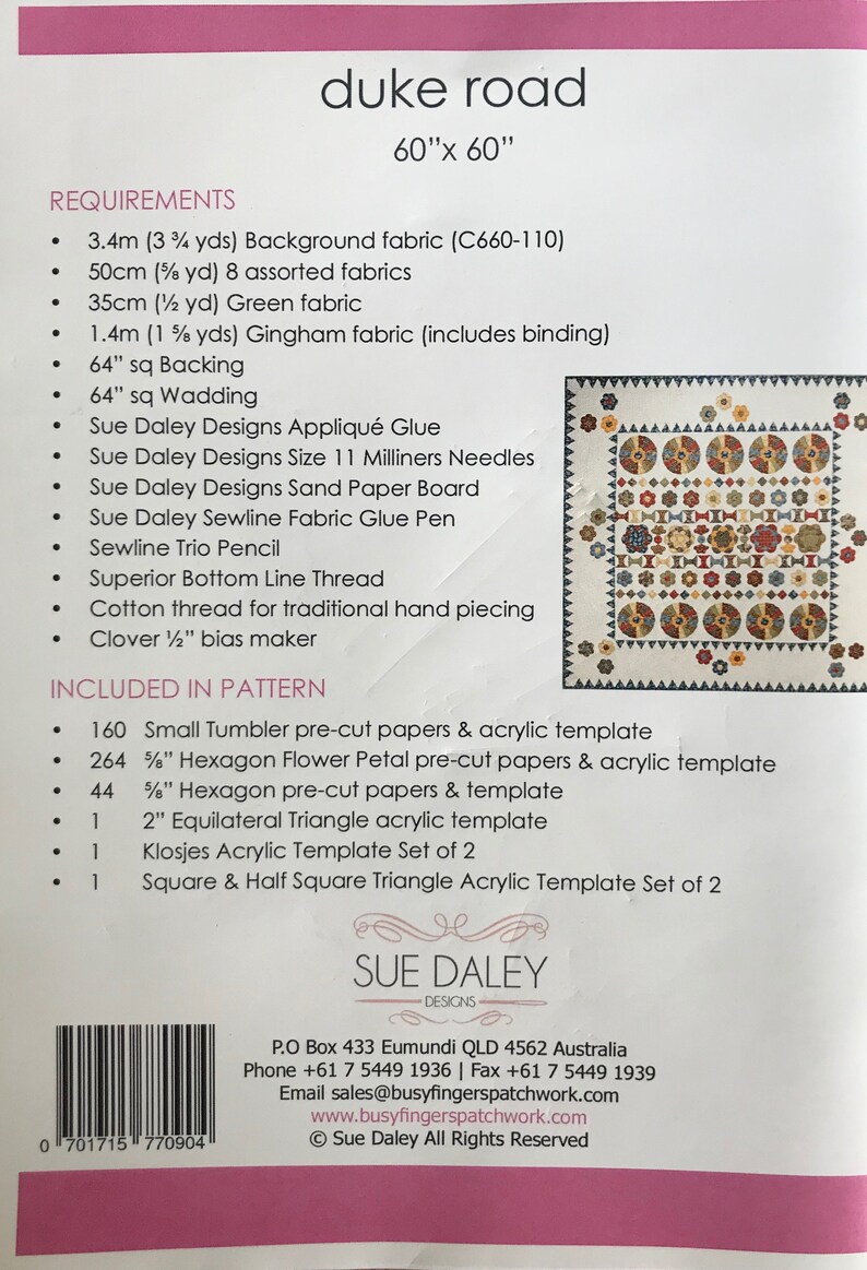 Duke Road Quilt