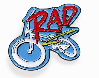 RAD "HELLTRACK" PIN - Perfect to pin to hat, lapel, camera strap, backpack and more!