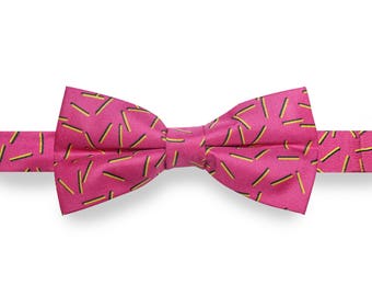 Hell Yes Pink! Silk Bow Tie - The Perfect Gift for all Tie Lovers!