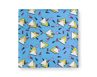 I Heart 80s Silk Pocket Squares - The Perfect Gift for all Suit Lovers!