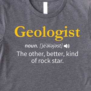 Geologist Shirts, Other Kind of Rock Star Shirt, Geologist Gifts, Geology Shirts, Geology Teacher Science Gift TShirt