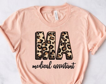 Medical Assistant Shirt, Medical Assistant Gifts, MA Shirts, MA School Graduation Gift TShirt
