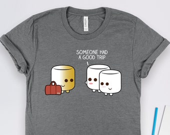 Marshmallow Funny Vacation Shirts, Camping Shirts, Travel Shirts, Cruise Shirts, Smores Shirts, Summer Vacation Shirt, Camp Gift