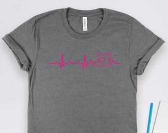 Camisas de costura, regalos de costura, camisa con latido de máquina de coser, camisas de acolchado, camisas de manualidades, regalos de manualidades