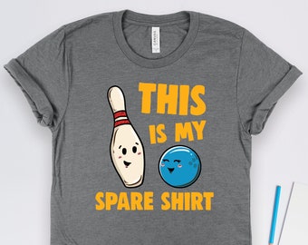 This Is My Spare Bowling Shirt • Funny Bowler Team or League Gift TShirt