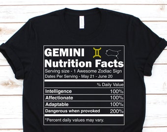 Gemini Shirt Etsy