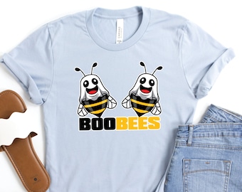 Halloween Boo Bees Shirts, Honeybee Shirt, Funny Halloween Costume or Beekeeper Gift TShirt