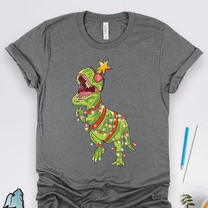 Tree Rex Shirts, Christmas T-Rex Shirts, Christmas Dinosaur Shirt, Christmas Party Shirts, Christmas Gifts, Holiday Party Shirts