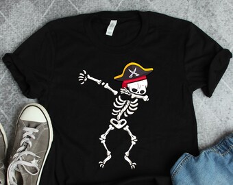 Pirate Skeleton Dabbing Shirt, Pirate Party Shirts, Pirate Event Shirt, Halloween Shirts, Cruise Shirts, Summer Vacation Shirt, Pirate Shirt