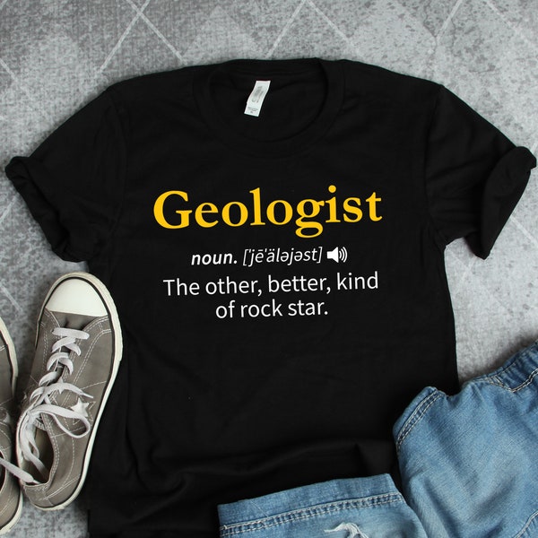 Geologist Shirts, Geologist Gifts, Geology Shirts, Other Kind of Rock Star Shirt, Geology Teacher Science Gift TShirt