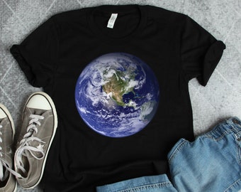 Planet Earth Day Shirt • View From Space Science Teacher Gift TShirt