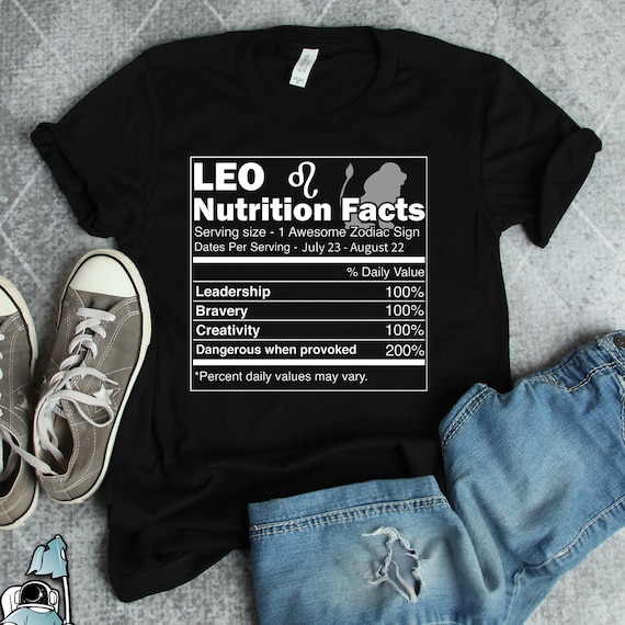 Leo Shirt Leo Zodiac Shirt Leo Gift Leo Birthday Gift Leo | Etsy